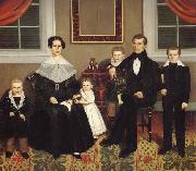 Erastus Salisbury Field Joseph Moore and His Family Spain oil painting reproduction